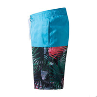 Palm Print Men's Quick-drying Board Shorts