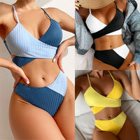 Bikini Patchwork Swimsuit Suit