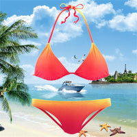 Gradient Series Split Swimsuit Bikini